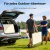 Wiltec Campingtisch klappbar 80x60cm mit weißer Tischplatte Produktbild-Vorschau 4