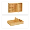 organizér na stůl relaxdays bamboo 5 přihrádek Náhled obrázku produktu 10