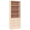 Libreria con cassetti ALTA 77x35x186,5 cm in legno di pino Anteprima dell’immagine prodotto 1