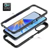 Oppo A17 Hülle, Hybrid Transparente Rückseite TPU Bumper Produktbild-Vorschau 3