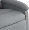masážne kreslo vidaXL Light Grey Fabric Náhľad obrázku produktu 9