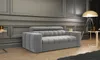 Furmeb24 Kenno 3+2+1 Lounge-Set Mit Schlaffunktion Hellgrau Produktbild-Vorschau 3