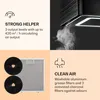 Klarstein Futurelight Smart voľne zavesený digestor - Náhľad obrázku produktu 5