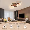 Plafonnier LED ZMH 58 cm - Plafonnier de chambre à coucher, Voir les images du produit 2