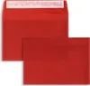 Farbige Transparente Briefumschläge - Rot Produktbild-Vorschau 2