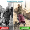 Wózek na zakupy z gumową szyjką i regulowaną wysokością Podgląd zdjęcia produktu 6
