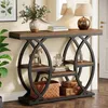 Stolik konsolowy LITTLE TREE, 100 x 30 cm – industrialny Podgląd zdjęcia produktu 1