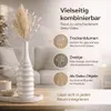 Blumenvase Keramik Blumen Vase weiß Tischdeko Blumenschale Produktbild-Vorschau 9