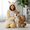 Onesie Kigurumi Pyžamo Shiba Inu Maskovací kostým M: 155 - Náhľad obrázku produktu 6