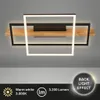 Briloner Cadre LED Deckenlampe, Indirektes Licht, 3 Stufen Produktbild-Vorschau 2