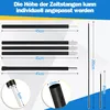 Faziango 2pcs Zeltstangen 2m Schwarz Tarpstange Sonnensegel Produktbild-Vorschau 2