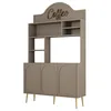 Skye Decor, Lyon 120 - Atlas, Gold, Kaffeebarschrank, Produktbild-Vorschau 4