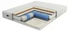 Matratze 140 x 200 cm H2/H3, 7-Zonen Taschenfederkern mit Kokos & Latex, Bezug, beidseitig – Murky Produktbild-Vorschau
