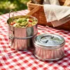 Vilde | Ešus nerezový 3-dielny - Lunchbox 3x900 ml - Termo Náhľad obrázku produktu 2