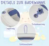 Baby Badewanne Faltbar mit Badematte, Babypflege Set, Produktbild-Vorschau 4