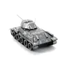 Metal Earth T-34, Tank model, Montážna sada, T-34, Náhľad obrázku produktu 4