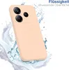 A pink phone case is shown with water splashing around it. Produktbild-Vorschau