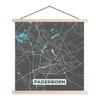 MuchoWow® Textilposter Blau - Deutschland - Karte - Produktbild-Vorschau 1