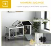 Klatka dla królików miniaturowych PawHut, klatka dla małych Podgląd zdjęcia produktu 5