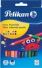 Pelikan Buntstifte dreieckige dicke Holzstifte Packung mit Produktbild-Vorschau 1
