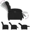 vidaXL Recliner elettrico in Pelle finta nera Anteprima dell’immagine prodotto 5