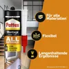 Pattex Montagekleber All Materials 450 g Kartusche, weiß Produktbild-Vorschau 7