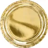 Talerzyki złoty 23cm 6szt Podgląd zdjęcia produktu 1