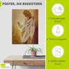 ARTland Poster Akt mit Tuch Größe: 45x60 cm Produktbild-Vorschau 2