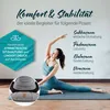 #DoYourYoga  Yoga-Kissen Ganesh  - gefüllt mit Dinkelspelz Produktbild-Vorschau 5