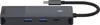 Rapoo USB-C Multiport Adapter 8-in-1, grau Produktbild-Vorschau 4