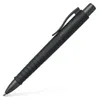 Guľôčkové pero, stláčací mechanizmus, čierne telo, FABER-CASTELL "Poly Ball Urban", modrá Produktbild-Vorschau