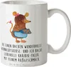 Mr. & Mrs. Panda Kaffeetasse Maus Kekse - Weiß - Geschenk, Produktbild-Vorschau 1