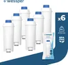 6x cartuccia filtro Wessper AquaLunga per macchine da caffè Anteprima dell’immagine prodotto 5