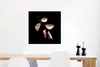 MuchoWow® Poster Rosa - Blatt - Gold 50x50 cm - Produktbild-Vorschau 5