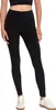 Gerippte Damen-Leggings Mit Hoher Taille Und Breitem Bund Produktbild-Vorschau 3