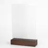 Tabliczka Informacyjna Reklamowa Z Plexi A5 21X15Cm Stojak Podgląd zdjęcia produktu 2