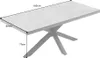 riess-ambiente Esstisch GALAXIE 160cm hellgrau anthrazit Produktbild-Vorschau 15