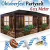 Namiot piwny DEUBA® 3x6m Konstrukcja alpejskiej chaty 6 Podgląd zdjęcia produktu 7