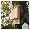 WILDLIFE HOME Fledermauskasten Natur - Fertig Montiert aus Produktbild-Vorschau 3