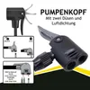Dunlop Fahrradpumpe mit Manometer und Fahrrad Reparaturset Produktbild-Vorschau 4