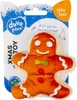 Duvoplus Xmas Fluffy Omino di pan di zenzero con erba gatta Anteprima dell’immagine prodotto 2
