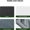 Wiltec Hasenstall grau-weiß 1220 x 630 x 920 mm mit Produktbild-Vorschau 7