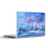 MuchoWow® Laptop Aufkleber Sticker Cover Aquarell - Schnee Produktbild-Vorschau 1