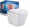 Wand-WC Set Aliki Tiefspüler ohne Spülrand kurz weiß Produktbild-Vorschau 3