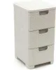 Curver Regał z 3 Szufladami Szafka Komoda Łazienkowy Rattan Podgląd zdjęcia produktu 1