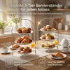 eGenuss Etagere 3 Etagen Serviergestell 3-stöckig Produktbild-Vorschau 5