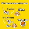 Dreamies Katzensnacks mit Huhn, knusprige Textur, 4 x 180 g Produktbild-Vorschau 9