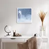 Poster - Poster ohne Rahmen - Weiß Wolf Schnee - 50x50 cm - Produktbild-Vorschau 5