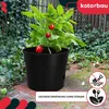 KOTARBAU® 2er Set Tomatenpflanze Pflanzkübel ⌀ 39 cm mit Produktbild-Vorschau 4