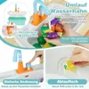 COSTWAY Cuisine extérieure pour enfants, cuisine en bois Voir les images du produit 7